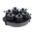 WOK ELECTRIQUE - TAJINE ELECTRIQUE - CUISEUR A PAELLA - COUSCOUSSIER Set wok 6 poelons BP-2982