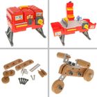 JEU ASSEMBLAGE CONSTRUCTION ETABLI DE MANNY interactif 3 outils + 25 pièces