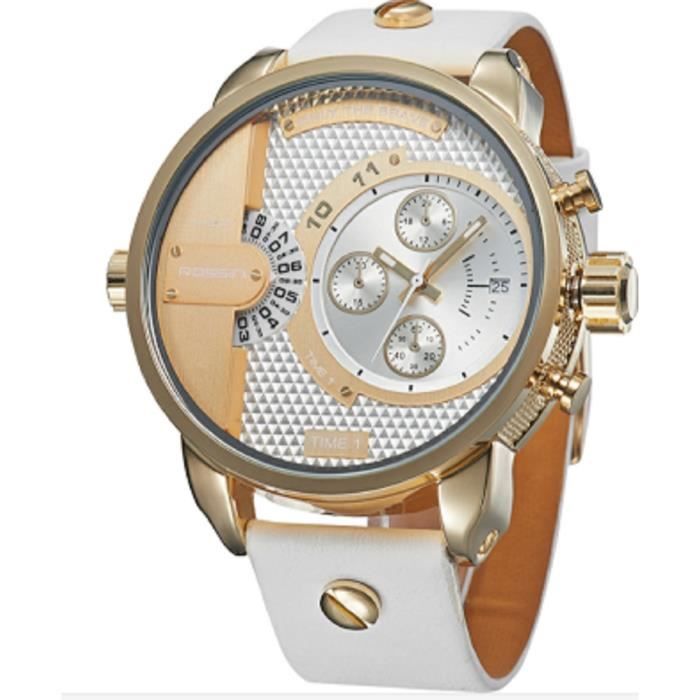 Montre Lafuma F8026 Noire Unisexe – étanche, Boîtier Acier, Bracelet Cuir – Neuve Avec étiquettes