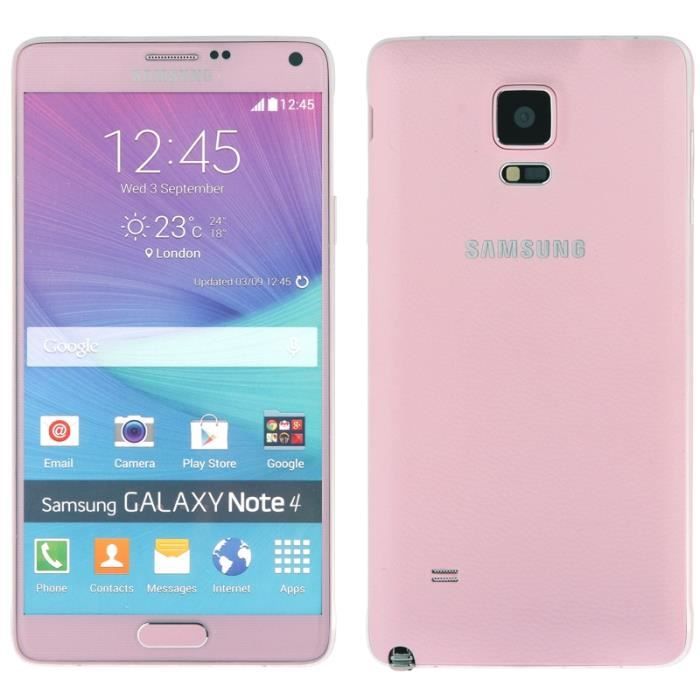 TÉLÉPHONE FACTICE Samsung Galaxy Note 4 Rose Achat telephone jouet