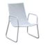 CHAISE - FAUTEUIL JARDIN  Chaise de jardin blanche acier