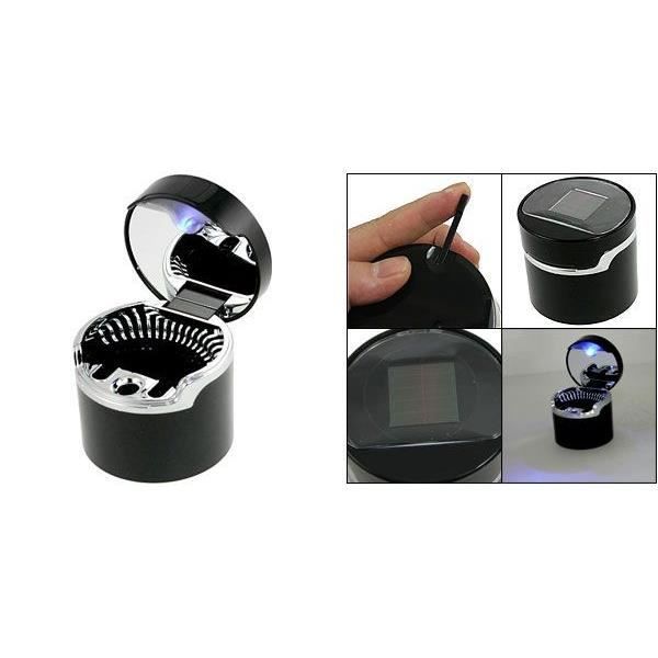 Cendrier Solaire avec LED bleu (Bureau voiture.) Achat / Vente pack