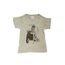 T-SHIRT Miss Girly- 3/ FADESPOLI- taupe- taupe