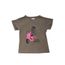 T-SHIRT Miss Girly- 3/ FADESPOLI- taupe- kaki