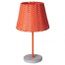 LAMPE A POSER  Lampe tressée orange
