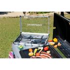 USTENSILE BARBECUE PLANCHA Malette de 5 ustensiles en inox