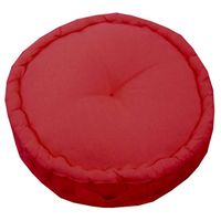 Coussin de sol LA MAISON CHARME SERGE rouge Coussin de sol LA MAISON CHARME SERGE rouge