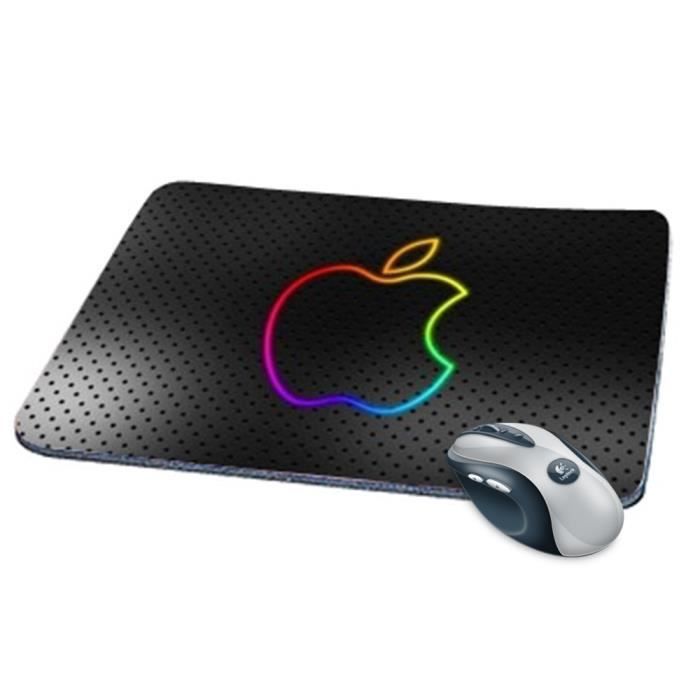 Tapis de souris design Apple Prix pas cher Soldes *