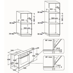 AKP290NA  Four Multifonction, 63L, Air pulsé,