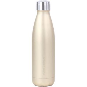 YOKO DESIGN Fancy bottle double paroi 500 ml or pailleté