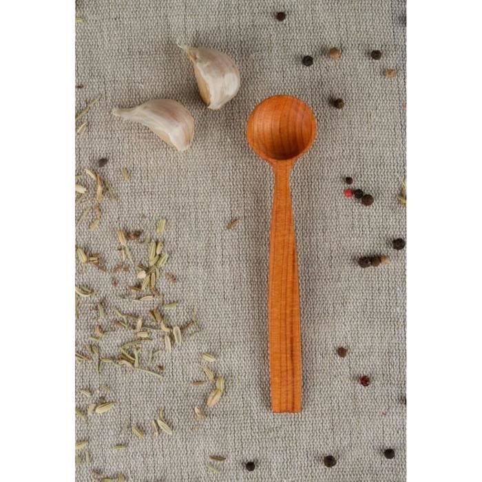 Lot De 25 Mini Cuillères En Bois Pour épices, Miel, Café - Dimensions 6,8 X 2,5 Cm - Cuillères De Service En Bois Naturel - 10