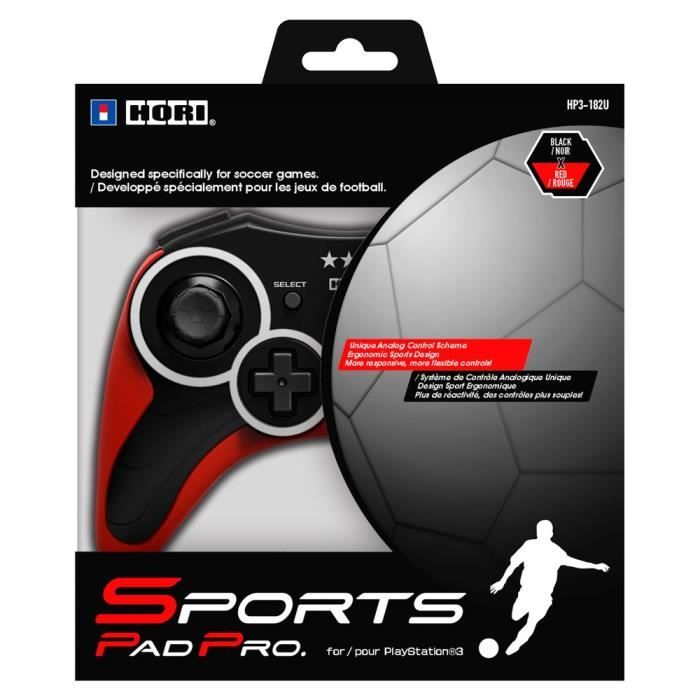 de Jeu Sports Pad Pro PS3 Achat / Vente console Hori Sports Pad Pro PS3