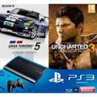  PS3 SLIM 500GO+ GT5 ACADEMY GOTY+ UNCHARTED 3 GOTY