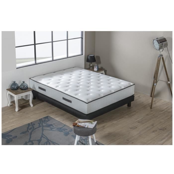 Hotel prestige ensemble matelas sommier 160x200 cm ressorts ... Hotel Créatif Banquette