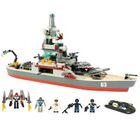 JEU ASSEMBLAGE CONSTRUCTION Kreo BattleShip Missouri 5 figurines