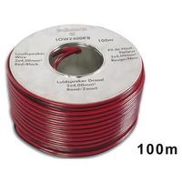 CABLES CABLE HAUT-PARLEUR - ROUGE-NOIR - 2 x 4.00mm²