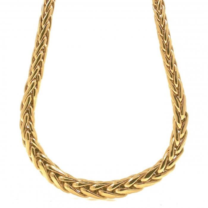 Collier or maille palmier clearance