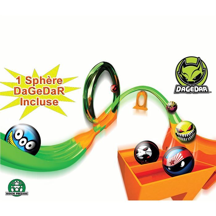 Giochi preziosi circuit dgr battle jump 2 voies avec sphère dagedar