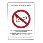  Panneau Interdit de fumer adhésif