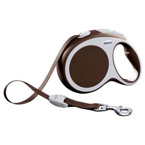 KERBL Laisse Flexi Vario XS 3m max. 12kg pour chien - Brun