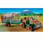 UNIVERS MINIATURE COMPLET Playmobil Véhicule de safari avec rhinocéros
