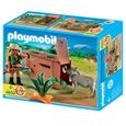 UNIVERS MINIATURE Playmobil Chasseur avec piège