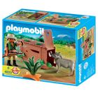 UNIVERS MINIATURE COMPLET Playmobil Chasseur avec piège
