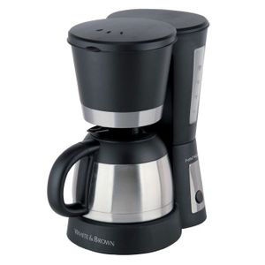 WHITE & BROWN FA833 Cafeti?re filtre avec verseuse isotherme