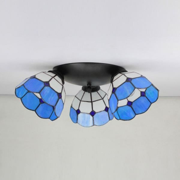 LED Classique Tiffany Teinte Suspension Salon Cuisine Lumière Lampes