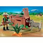 UNIVERS MINIATURE COMPLET Playmobil Chasseur avec piège