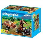 UNIVERS MINIATURE COMPLET Playmobil Quad safari et braconnier 4834