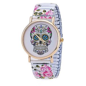 montre avec bracelet elastique