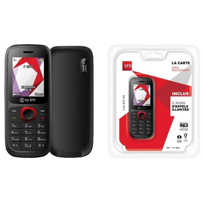 pack sfr 103 telephone sim achat t 233 l 233 phone portable pack sfr 103 telephone sim achat t 233 l 233 phone portable