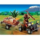 UNIVERS MINIATURE COMPLET Playmobil Quad safari et braconnier 4834