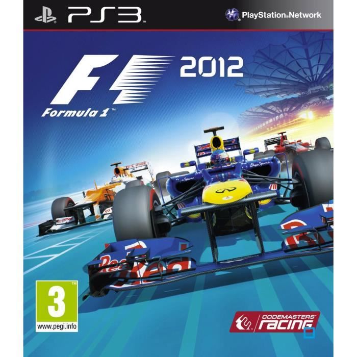 PS3 Achat / Vente jeux ps3 F1 2012 / Jeu console PS3