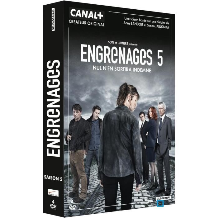 DVD Engrenages Saison 5 en BLU RAY FILM pas cher