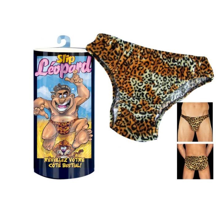 Slip leopard Valoo.fr