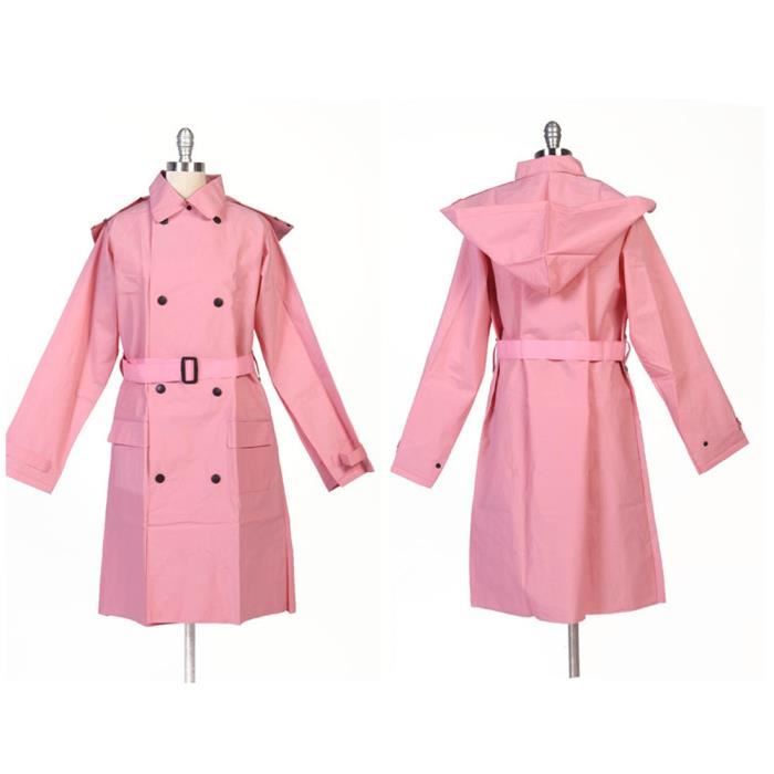 poncho femmes Rose Achat / Vente imperméable trench