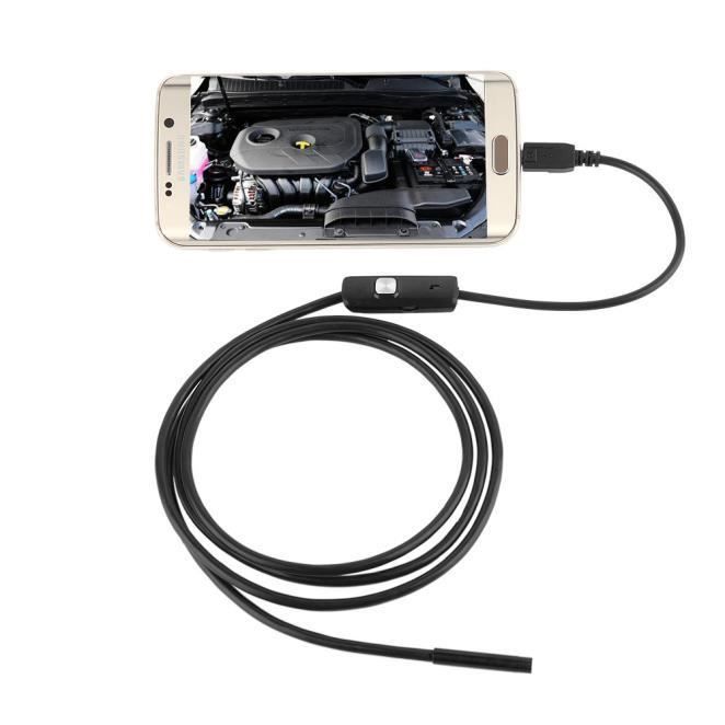 5.5mm Caméra 6 Inspection endoscope endoscope étanche LED pour