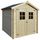 vidaXL Maison de jardin cabane d'abri en bois 2x2,