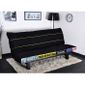  Banquette lit CLARA grise + Matelas Futon POLIC…