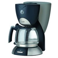 CAFETIERE WHITE AND BROWN FA 837