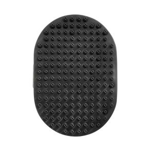EBI Brosse de massage 13,5x9cm - Noir - Pour chien