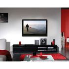  BLACK banc TV 220cm 1 tiroir laqué noir