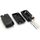 Coque clé 2 boutons Peugeot 107 207 307 308 407