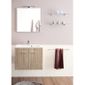  SMART PACK Salle de bain 60cm Zebrano + Halogène