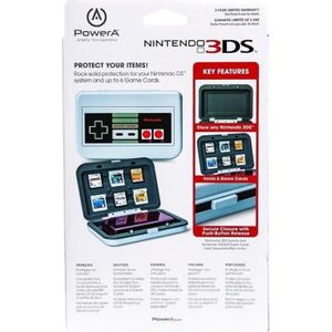 POWER A Boîte de rangement Retro Nes - Nintendo 3DS