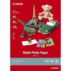 Papier photo Canon MP 101 A4 50 feuilles Achat / Vente papier photo