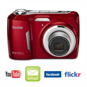 COMPACT Kodak EasyShare C183 rouge