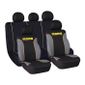 HOUSSE DE SIEGE Housse de siège MOMO Racing Noir/Gris/Jaune